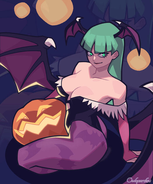 Halloween Morrigan